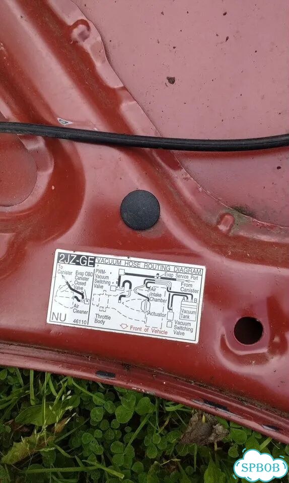 Капот от Toyota 2JZ-GE Mark 2 фото 4