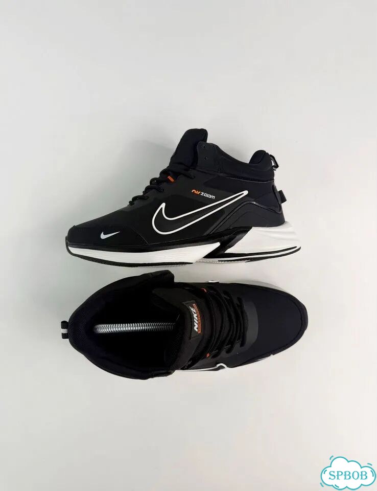 Nike Zoom Pegasus Black White фото 2
