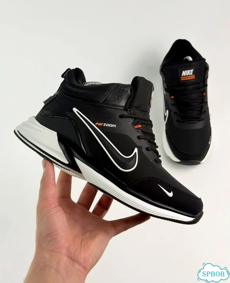 Nike Zoom Pegasus Black White фото 5
