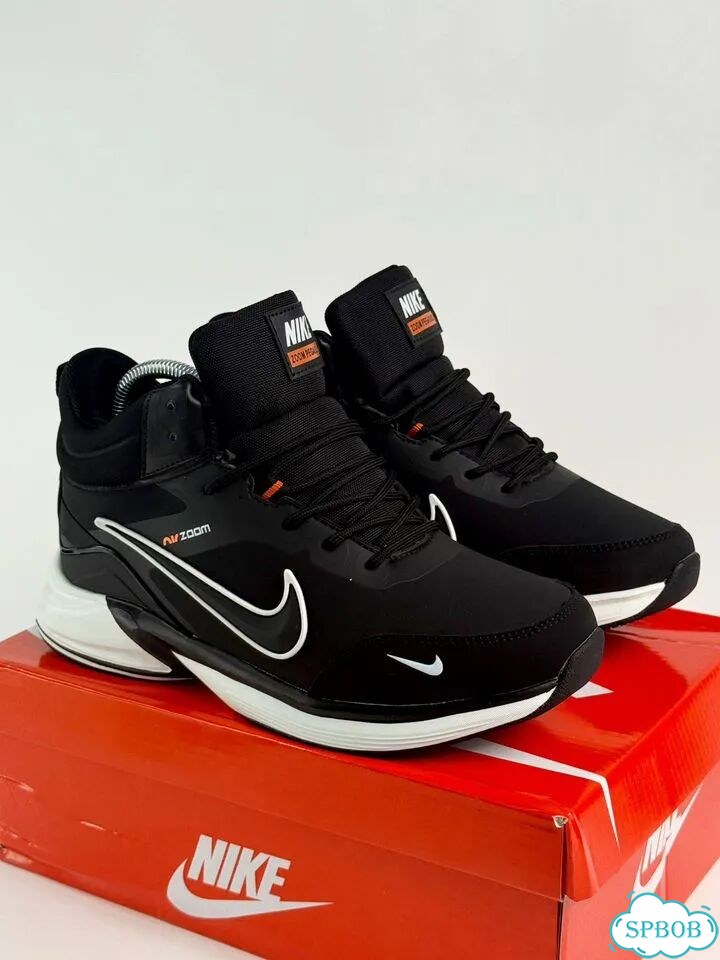Nike Zoom Pegasus Black White фото 7