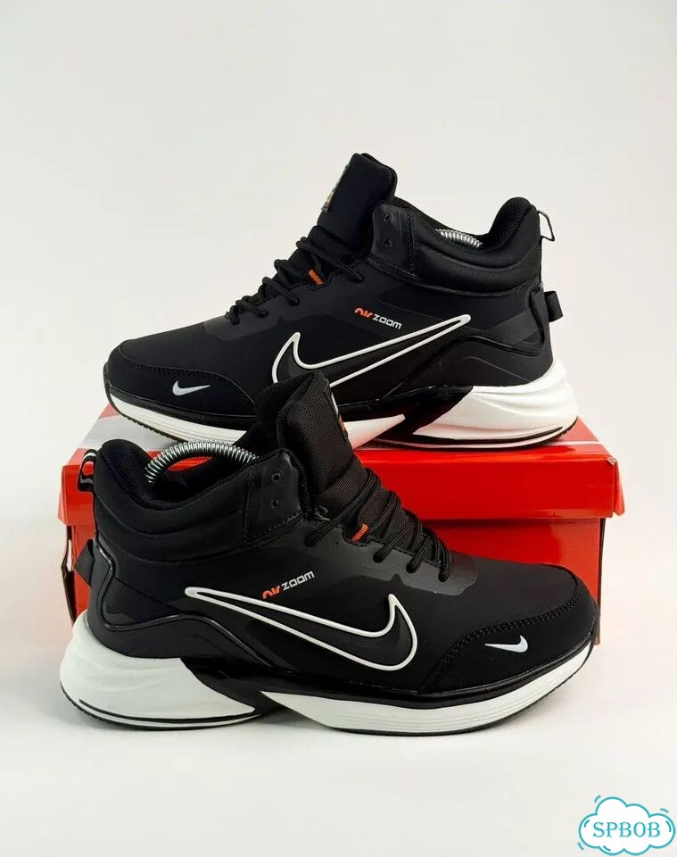 Nike Zoom Pegasus Black White фото 8