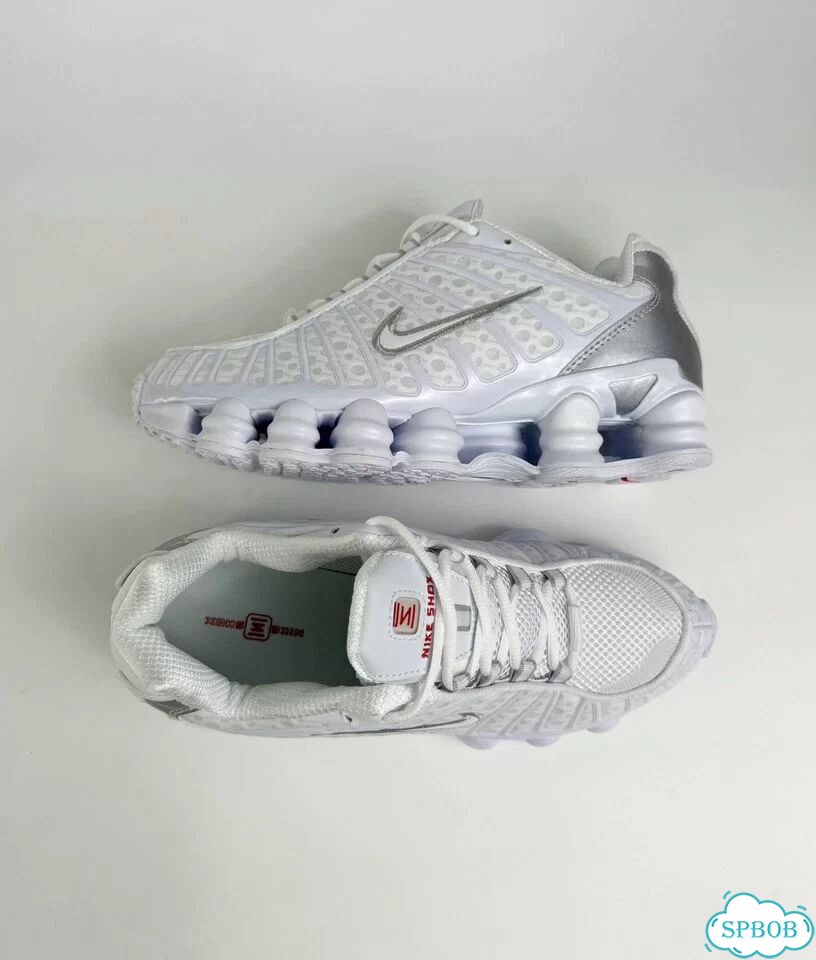 Nike Shox TL White фото 4