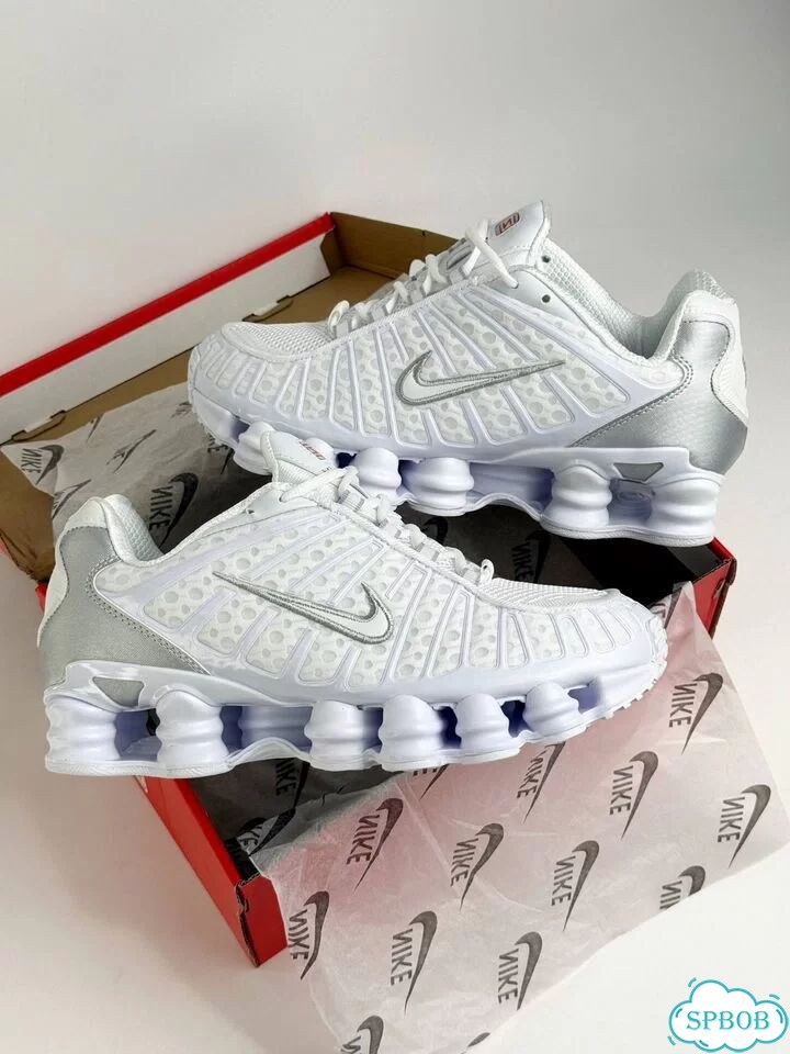 Nike Shox TL White фото 6