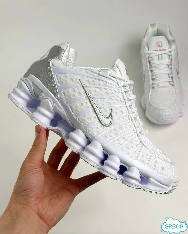Nike Shox TL White фото 8