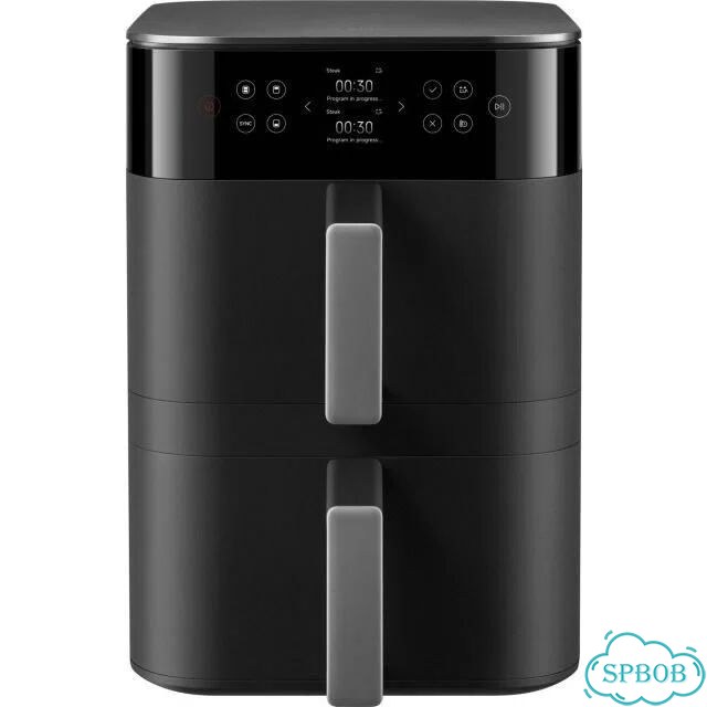 Аэрогриль Xiaomi SMART Double Stack Air Fryer 12L (BHR0883EU), Черный фото 1