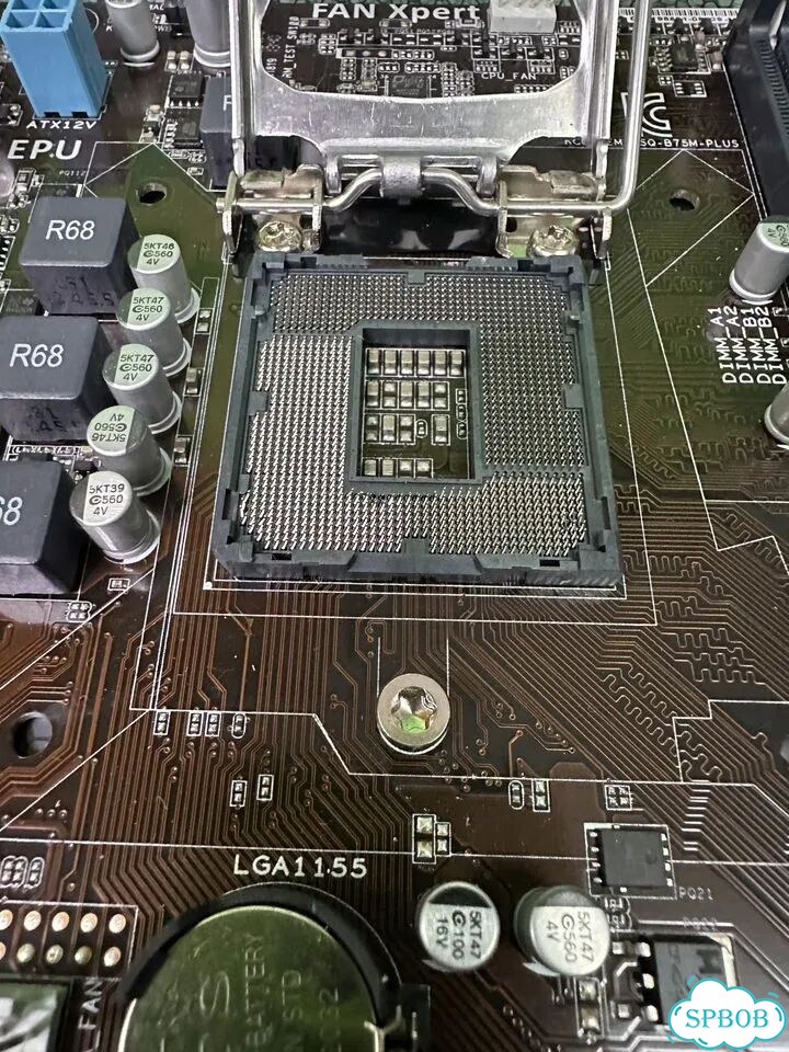 Материнская Плата asus LGA1155 B75M-plus фото 3