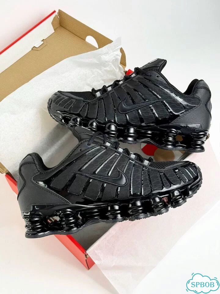 Nike Shox TL Black фото 4