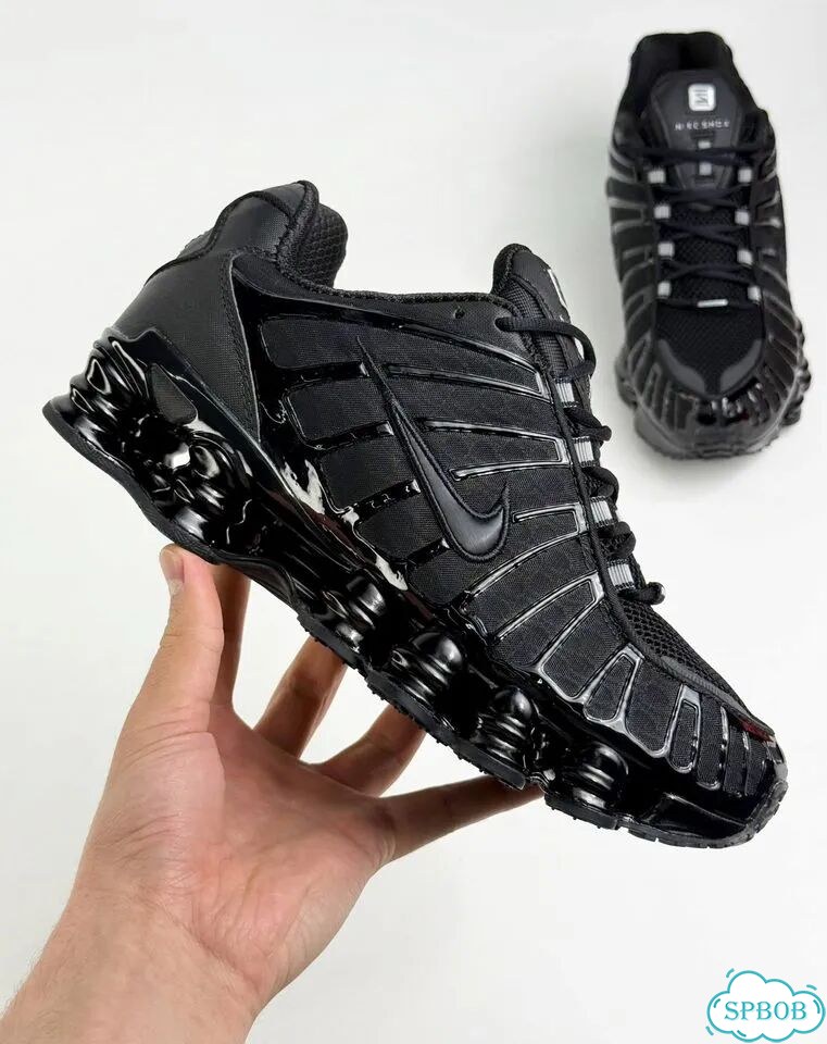 Nike Shox TL Black фото 6
