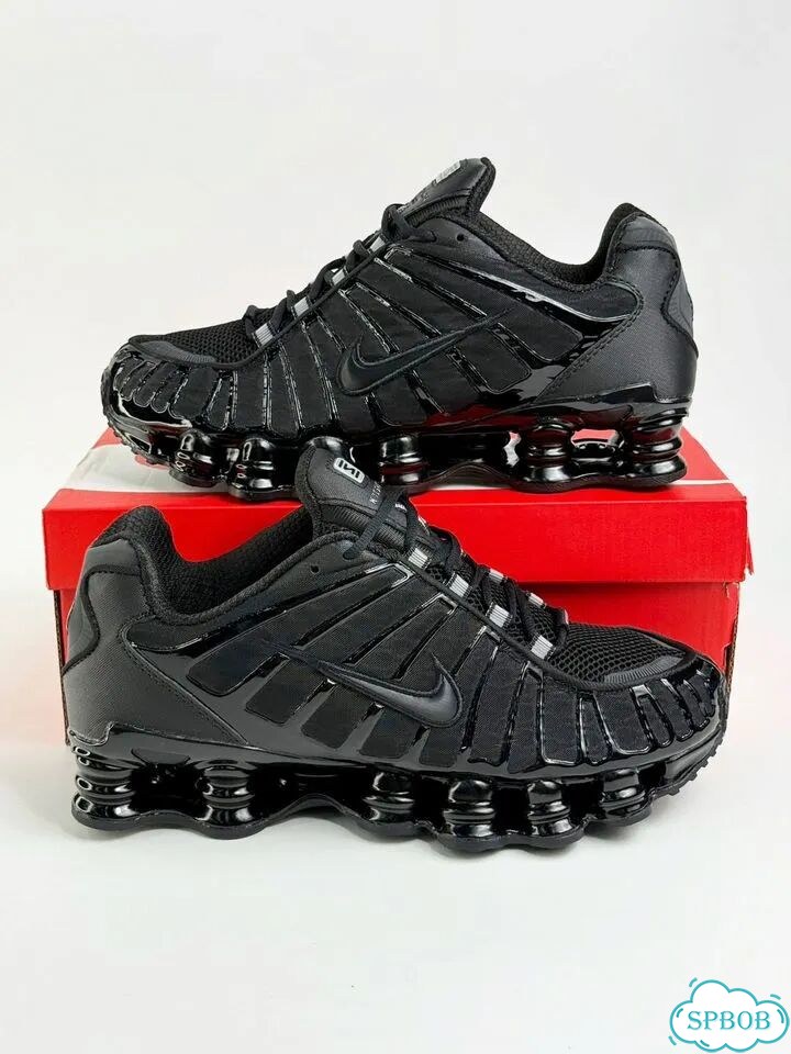 Nike Shox TL Black фото 7