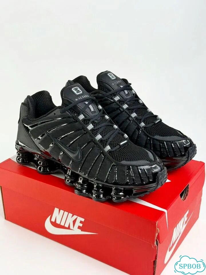 Nike Shox TL Black фото 8