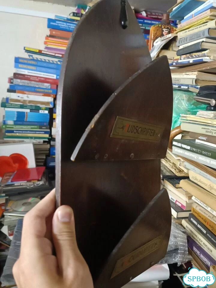 Газетница старинная полочка фото 2
