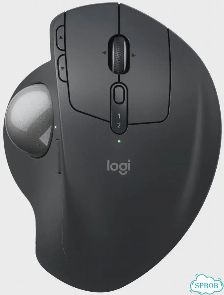 Трекбол беспроводная Logitech MX ergo S черный фото 4