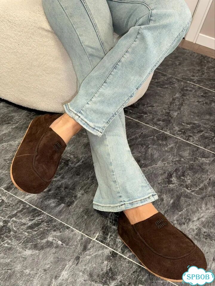 Сабо мокасины miu miu фото 4