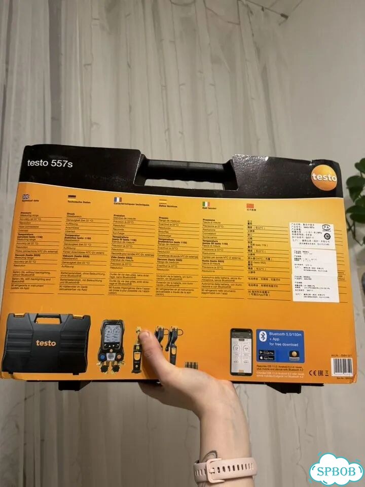 Цифровой манометр Testo 557s фото 2