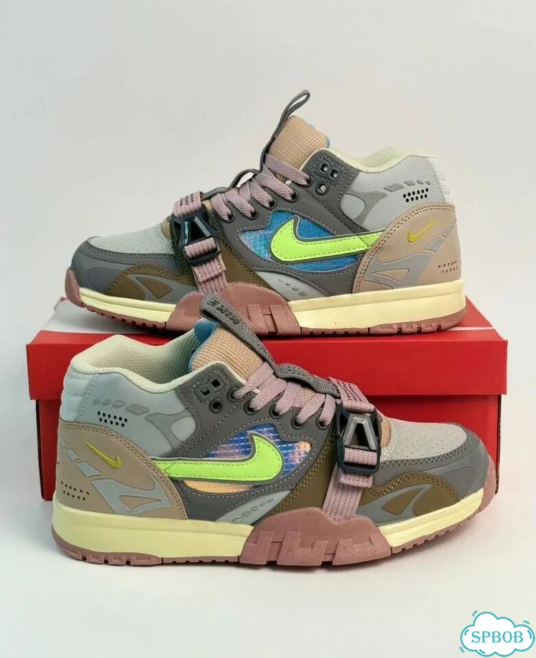 Nike Air Trainer 1 SP Pink Grey фото 2