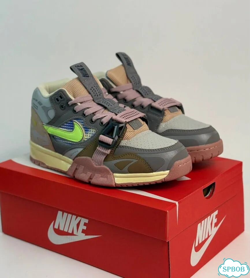 Nike Air Trainer 1 SP Pink Grey фото 4