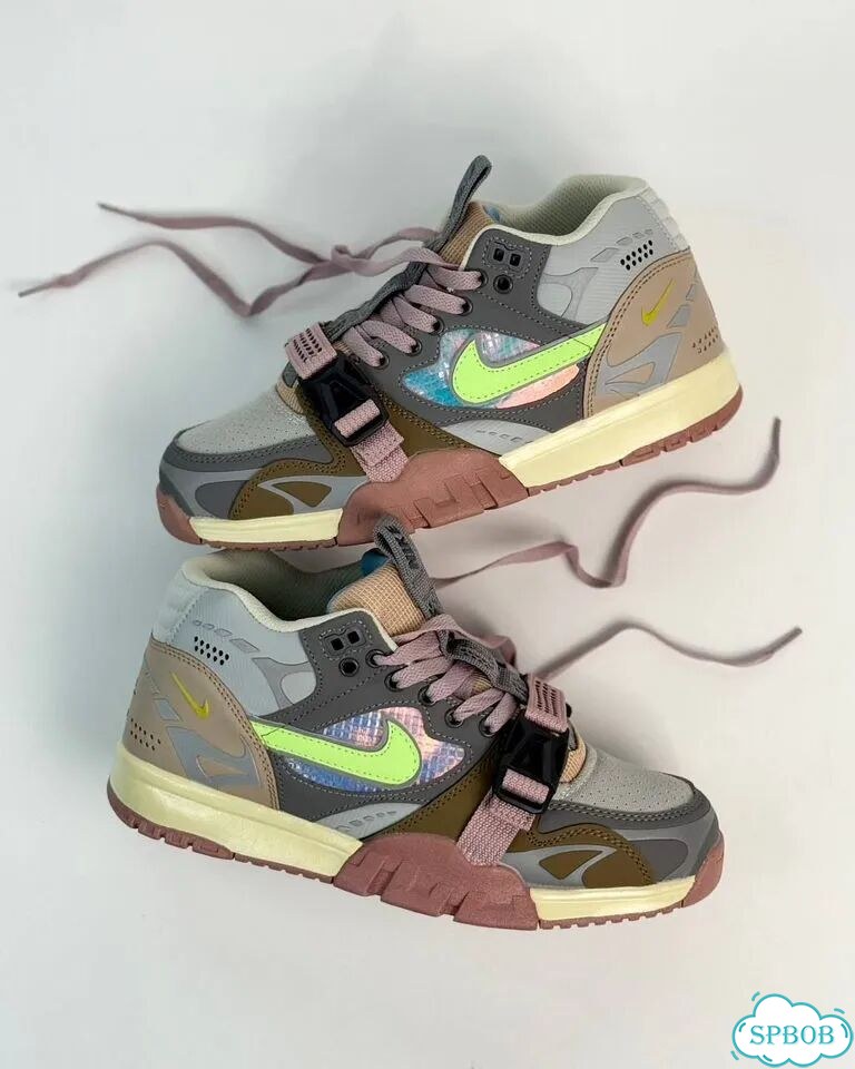 Nike Air Trainer 1 SP Pink Grey фото 5