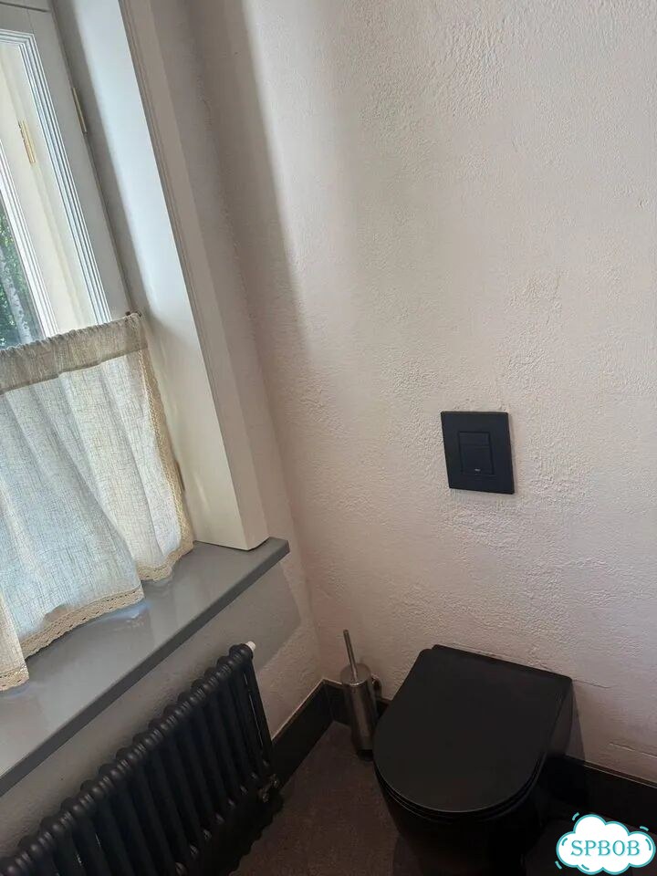 Унитаз бу черный матовый фото 2