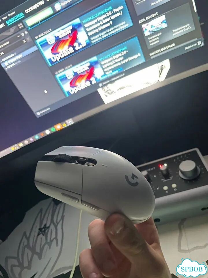 Мышка logitech g304 фото 3