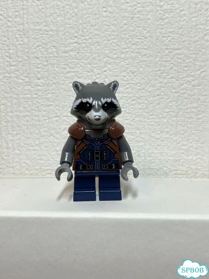 Минифигурка Lego Marvel sh0384 Енот Ракета фото 1