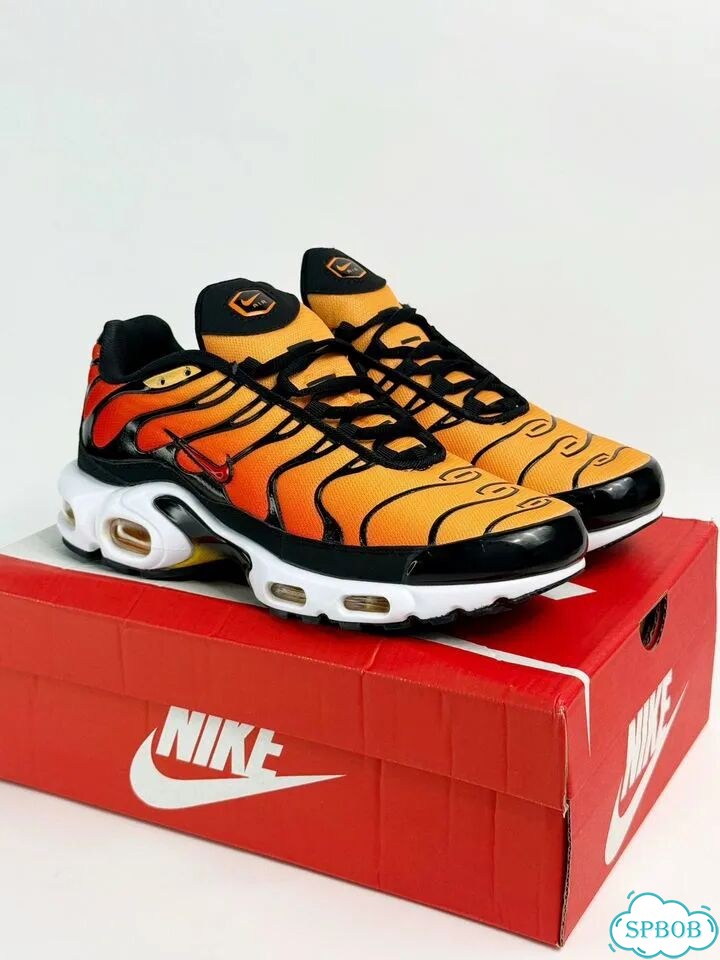 Nike Air Max Tn Plus Orange Black фото 2