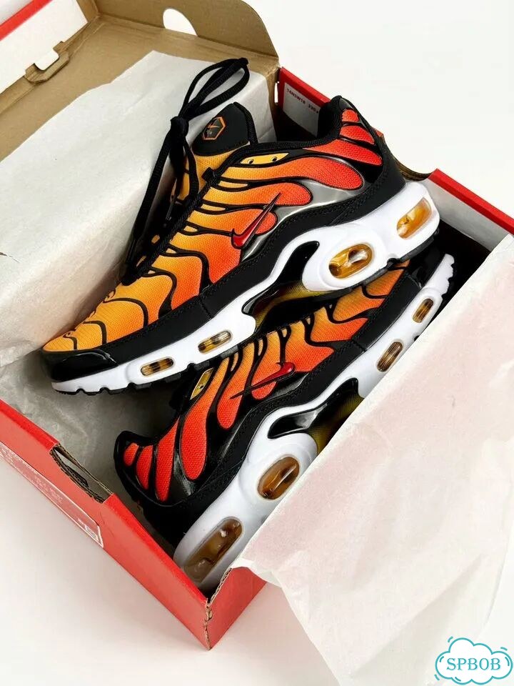Nike Air Max Tn Plus Orange Black фото 6