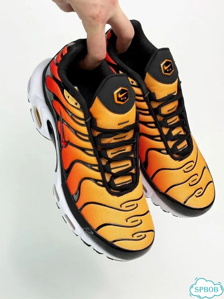 Nike Air Max Tn Plus Orange Black фото 7