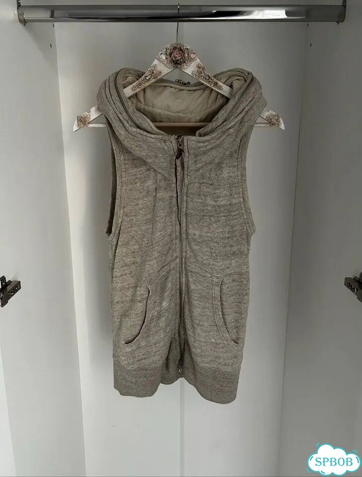 Goa Bono zip up vest hoodie оригинал фото 3