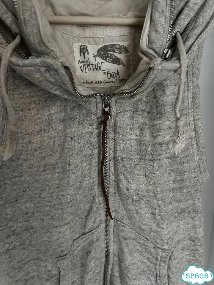 Goa Bono zip up vest hoodie оригинал фото 4