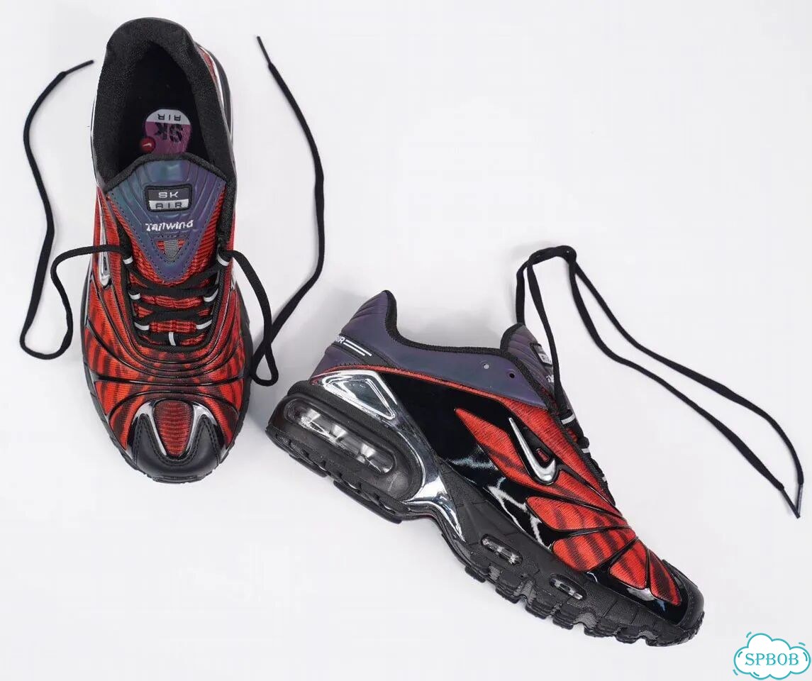 Nike Air Max Tailwind 5 Skepta Red Black фото 3