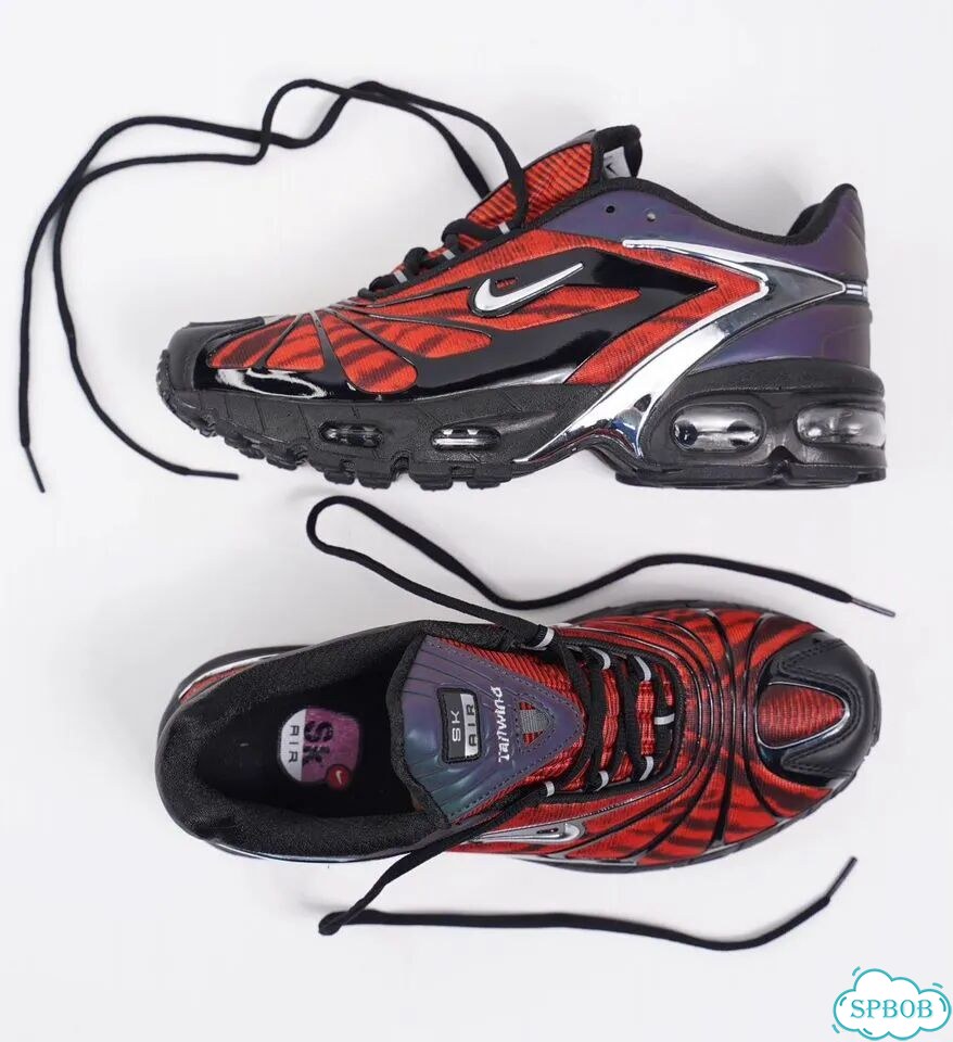 Nike Air Max Tailwind 5 Skepta Red Black фото 5