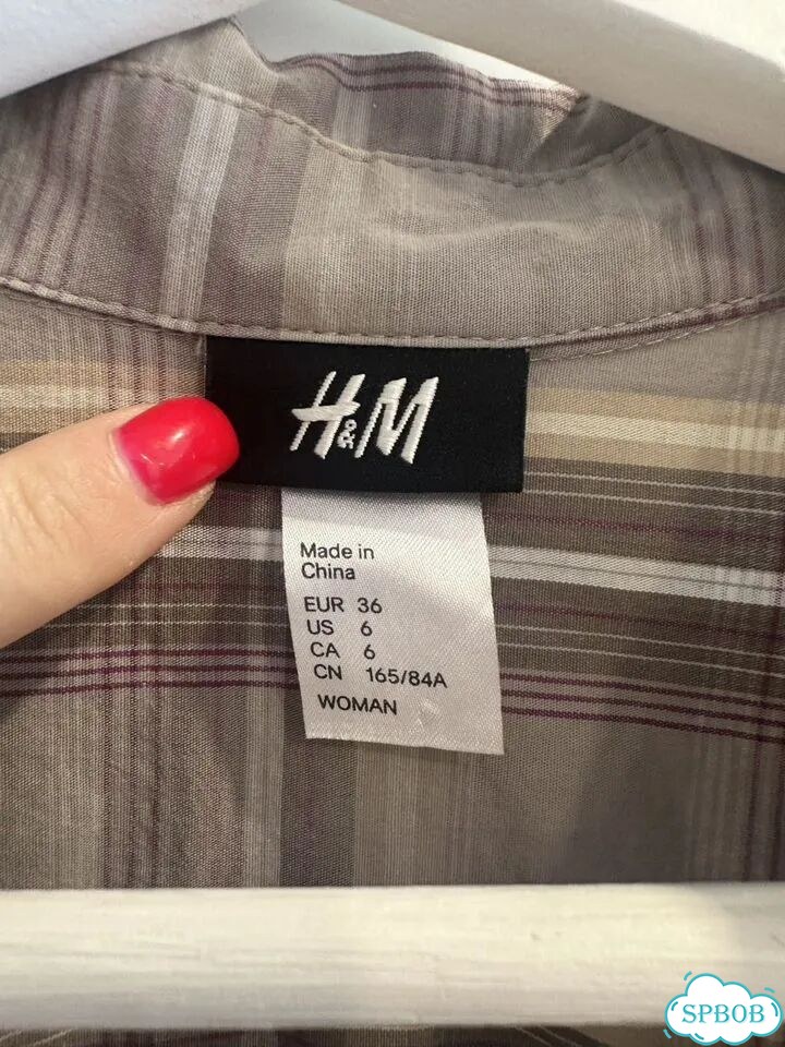 Платье-рубашка H&M фото 5