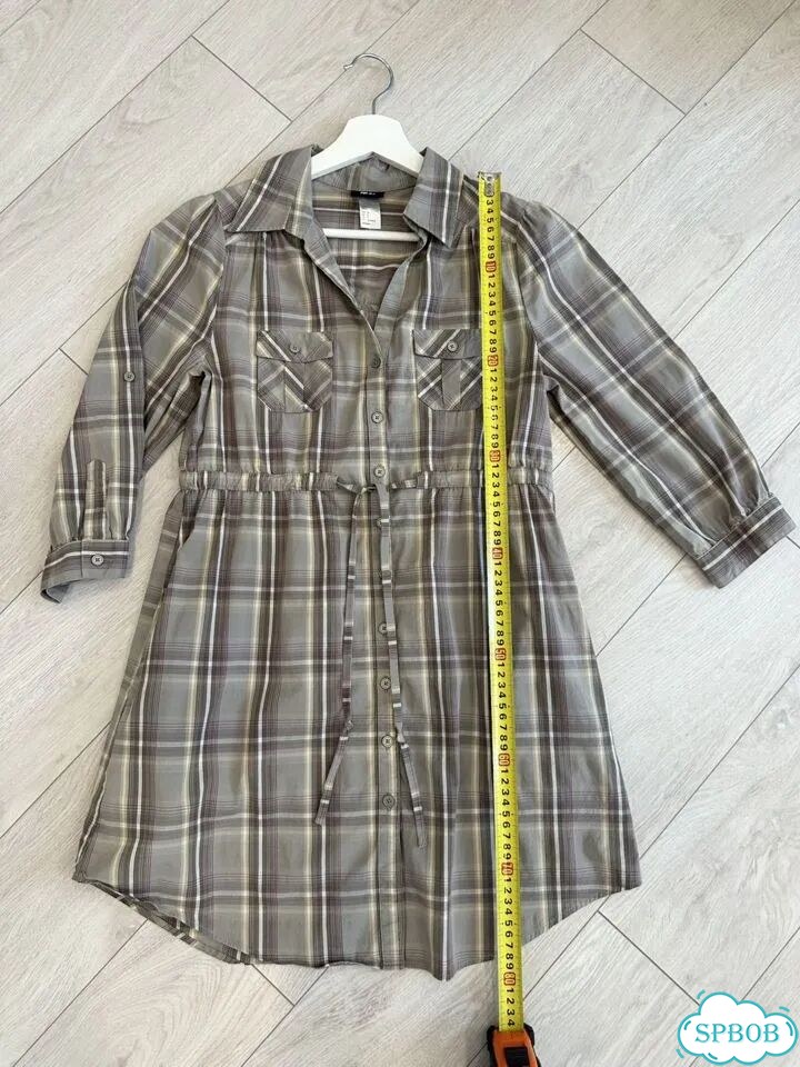 Платье-рубашка H&M фото 7