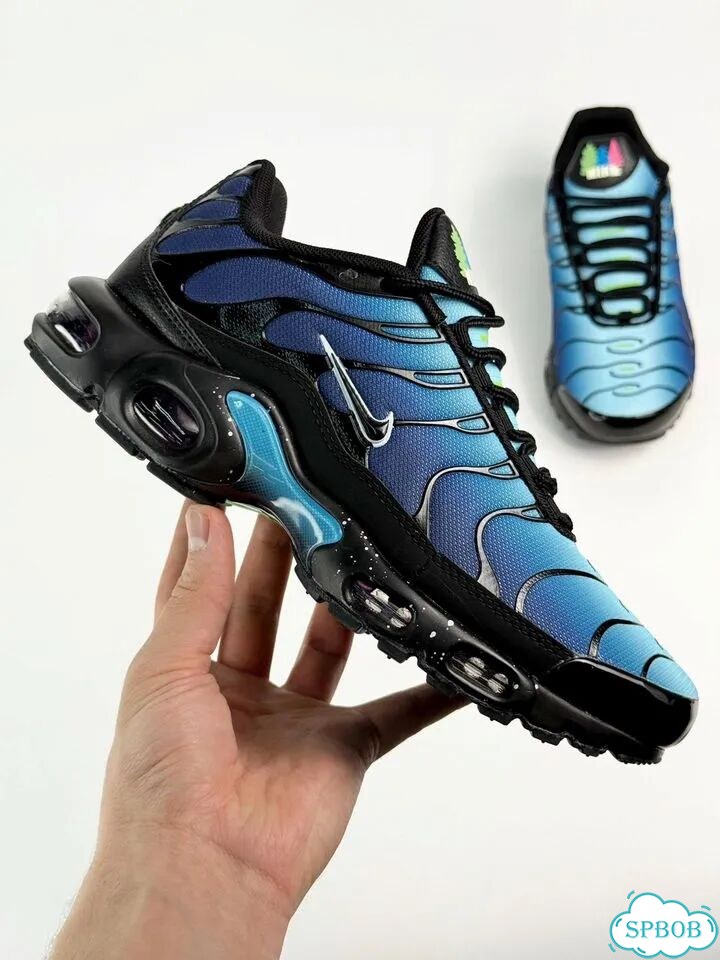 Nike Air Max Plus Blue Black фото 1