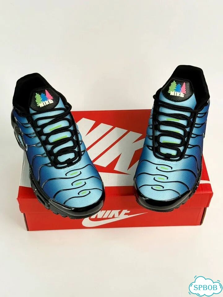 Nike Air Max Plus Blue Black фото 2