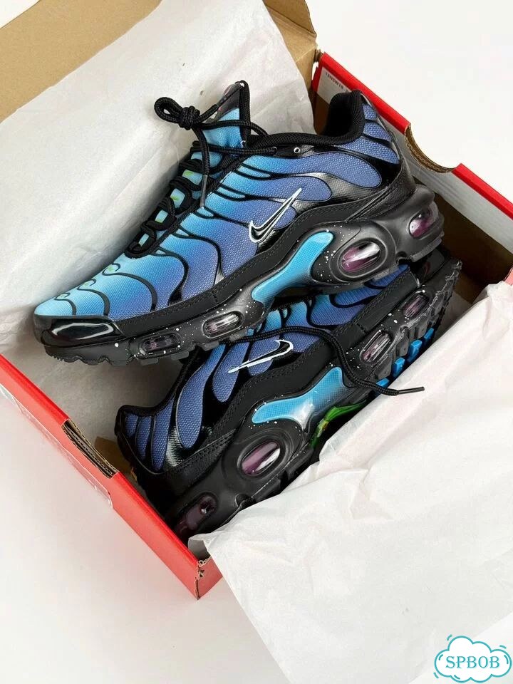 Nike Air Max Plus Blue Black фото 3