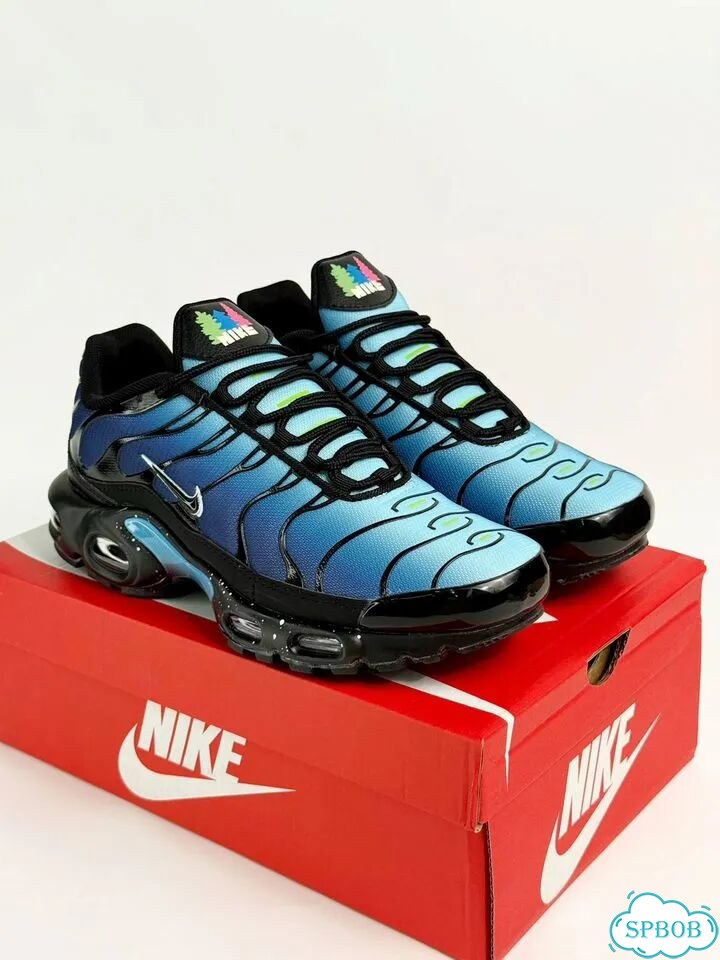 Nike Air Max Plus Blue Black фото 7