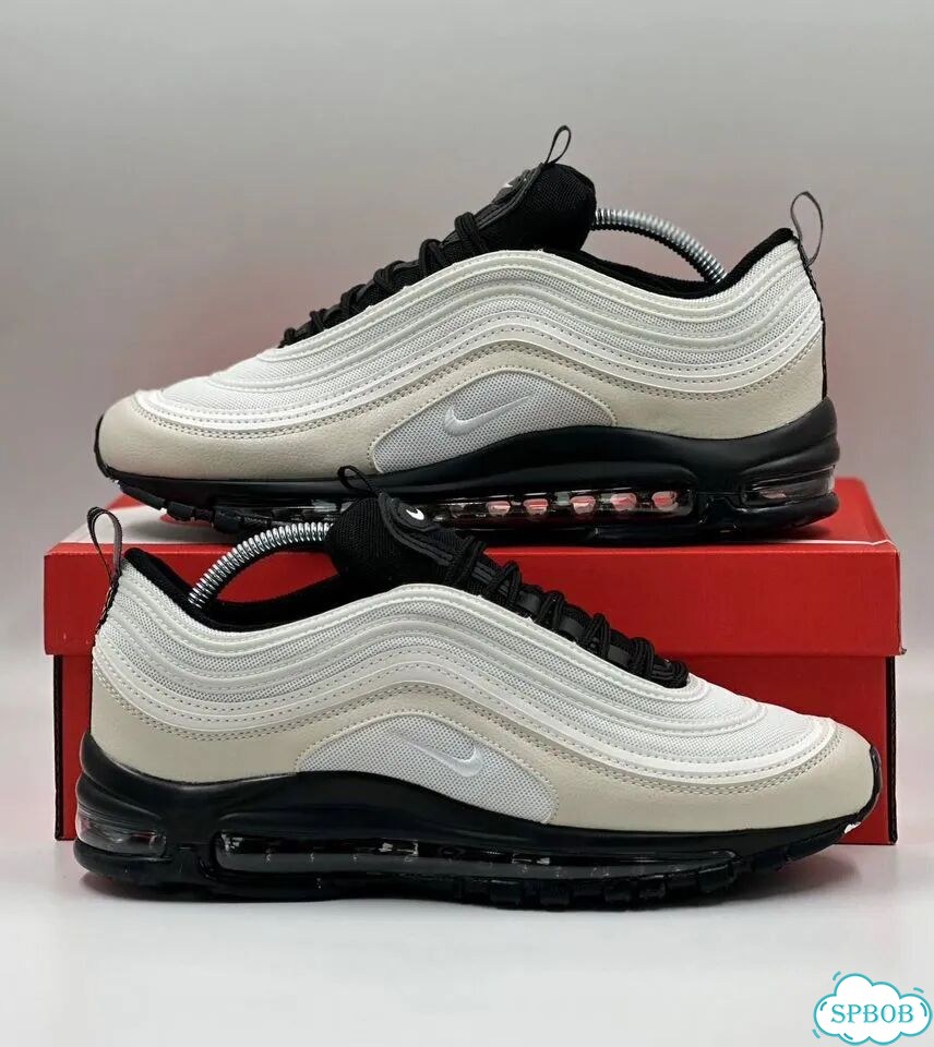 Nike Air Max 97 Black White фото 3