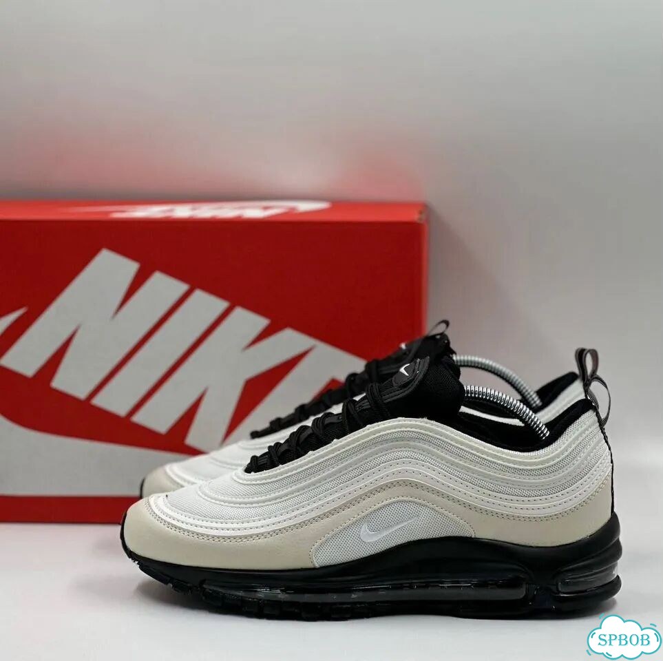 Nike Air Max 97 Black White фото 4