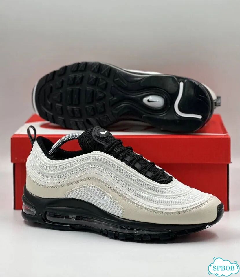 Nike Air Max 97 Black White фото 5