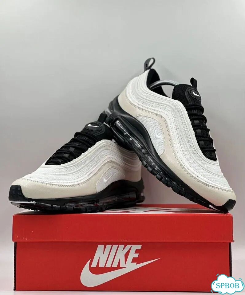 Nike Air Max 97 Black White фото 6