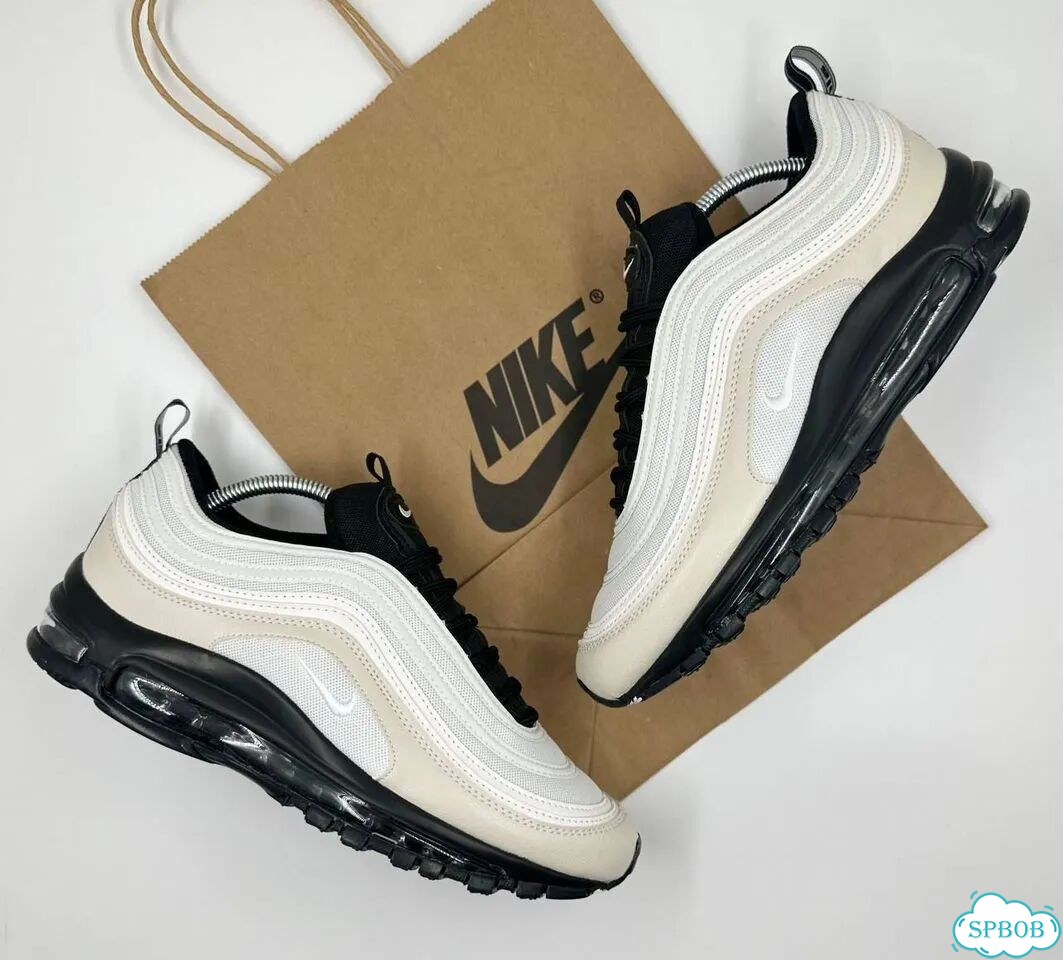 Nike Air Max 97 Black White фото 7