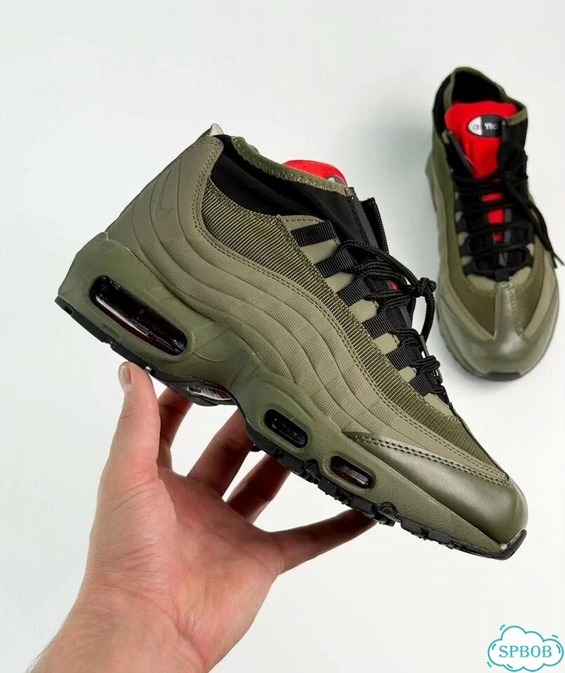 Nike Air Max 95 Sneakerboot Green фото 4
