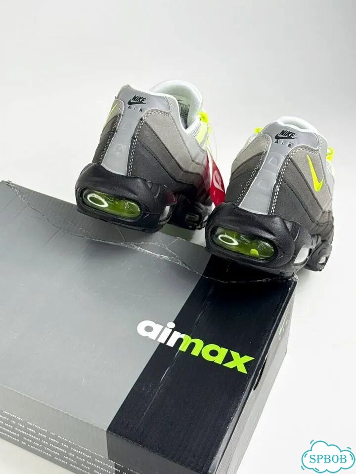 Nike Air Max 95 Grey Yellow фото 2