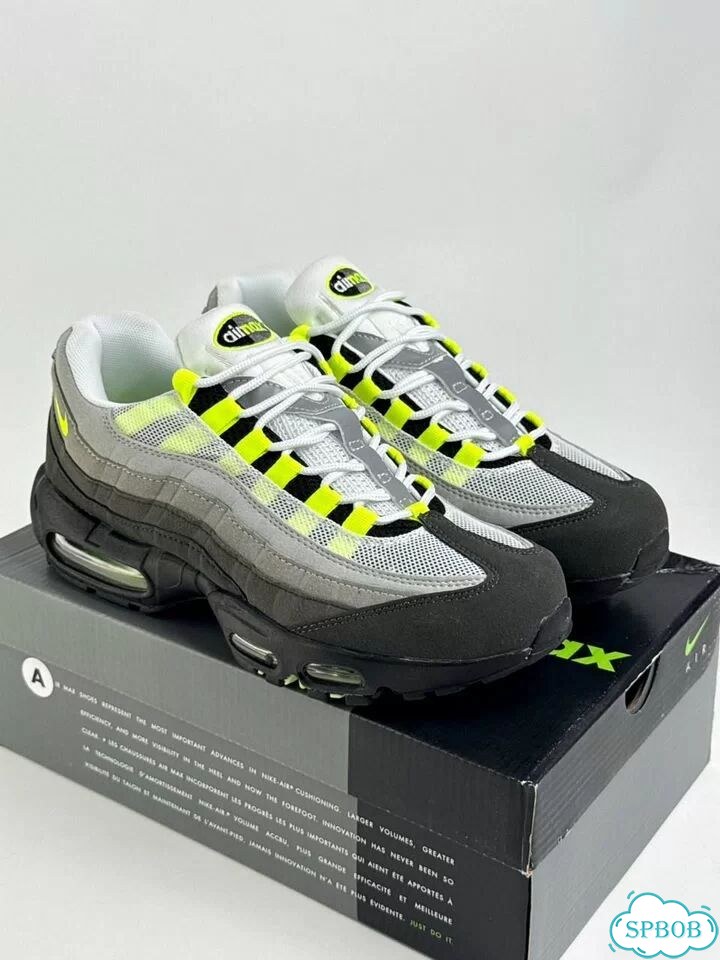 Nike Air Max 95 Grey Yellow фото 6