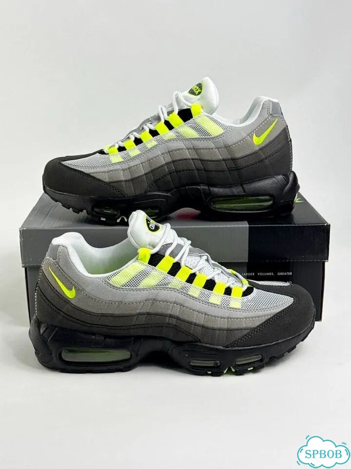 Nike Air Max 95 Grey Yellow фото 8