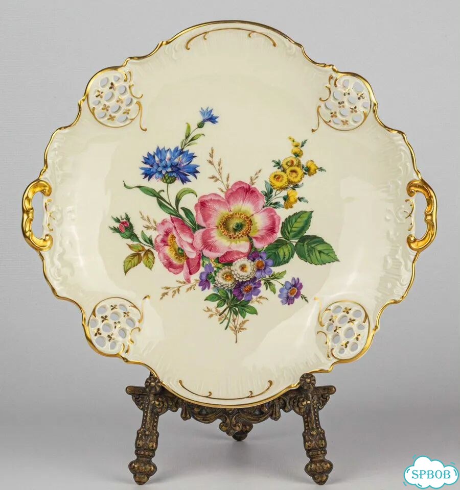 Сухарница с ручками Rosenthal Moliere фарфор фото 1