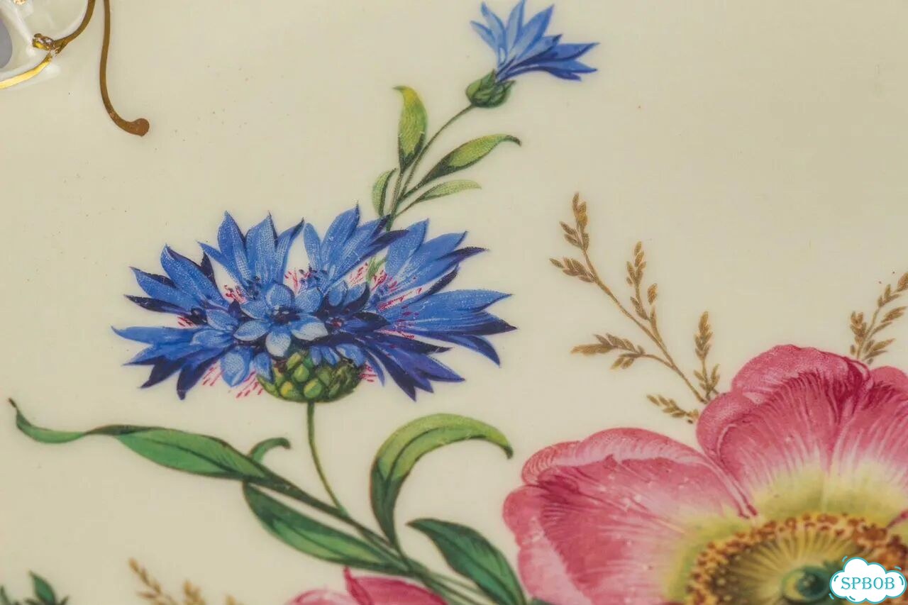 Сухарница с ручками Rosenthal Moliere фарфор фото 6