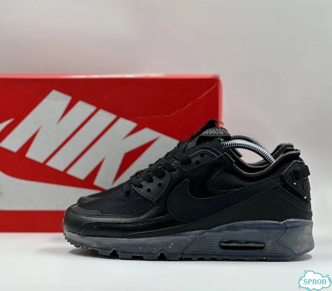 Nike Air Max 90 Black Clear Sole фото 1
