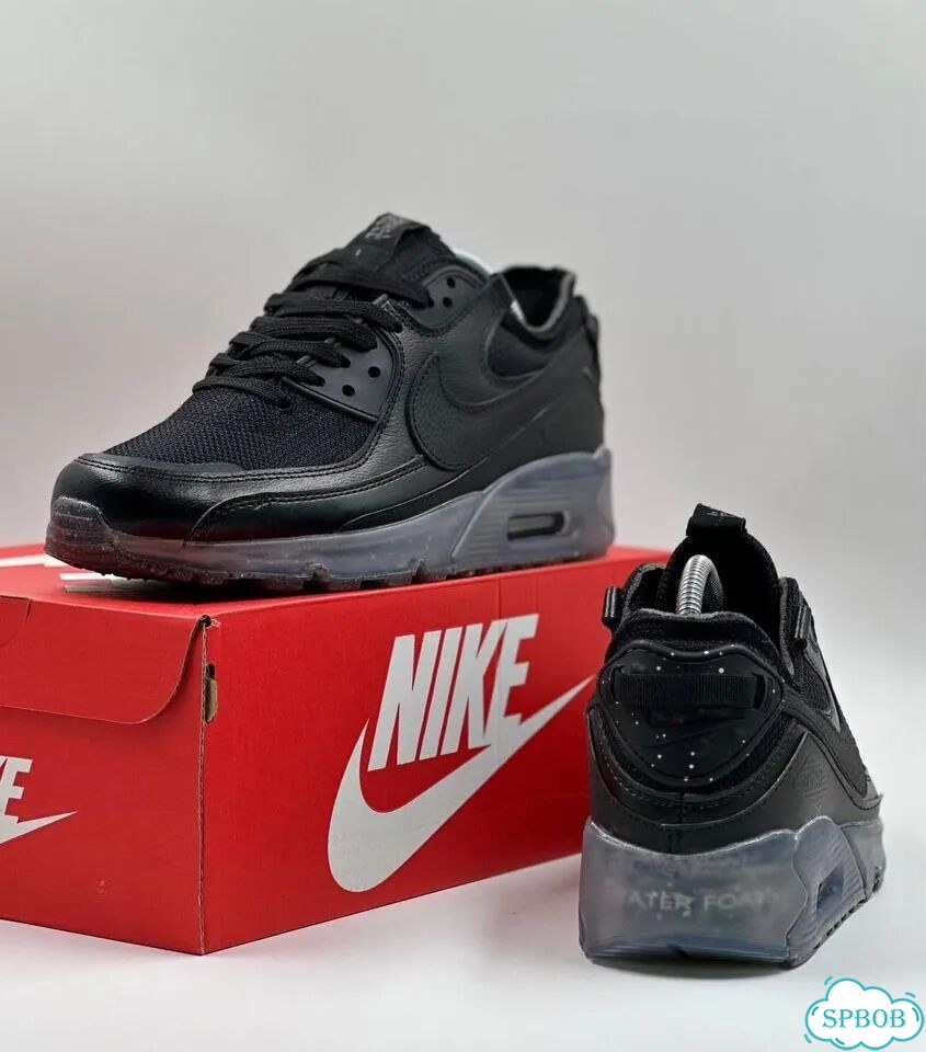 Nike Air Max 90 Black Clear Sole фото 4